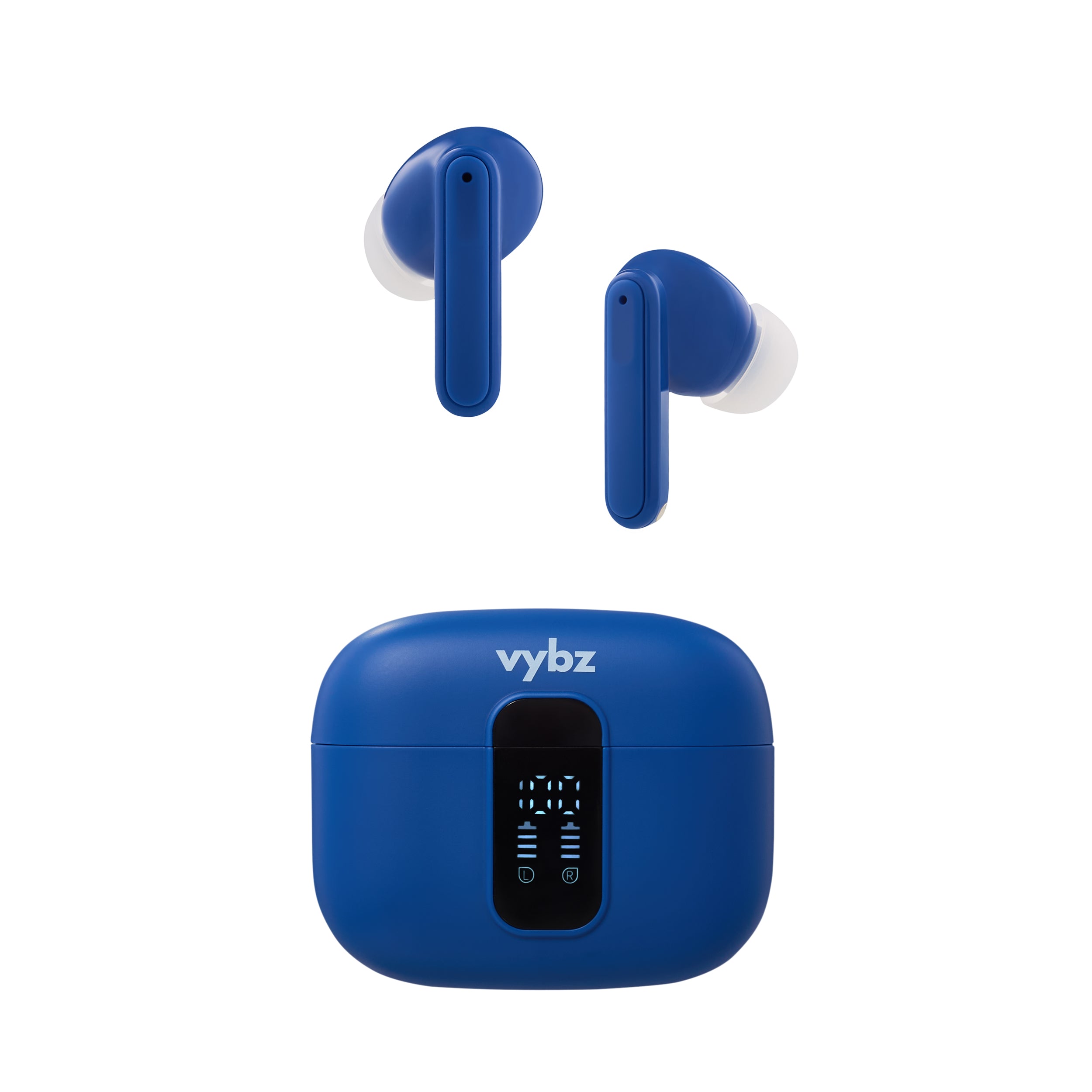 Vybz Pro True Wireless Earbuds – Noise Cancelling Bluetooth 5.3 + Charging Case
